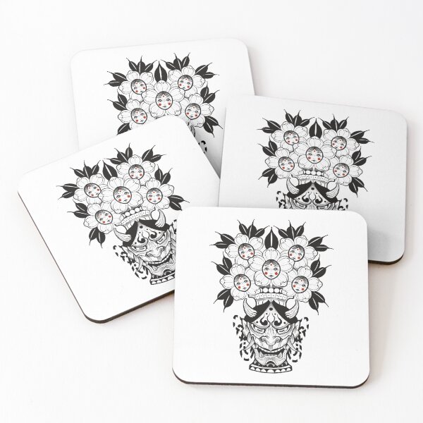 Item preview, Florero japonés máscara hannya designed and sold by 7Delamancha.
