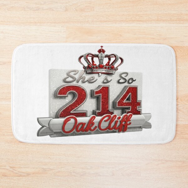 Item preview, She's So Oak Cliff | Red Crushed Diamonds designed and sold by Dezign Kingz.