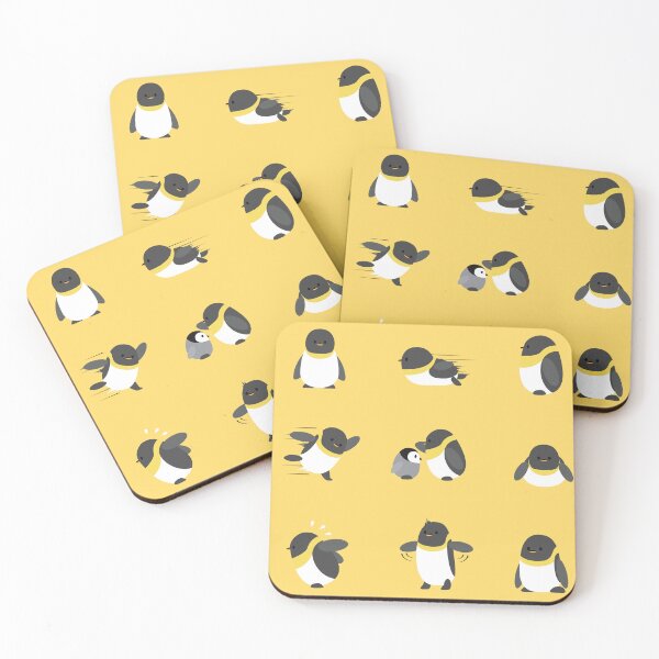 Item preview, Emperor Penguin Cute Characters Dancing designed and sold by SUPERHERON.