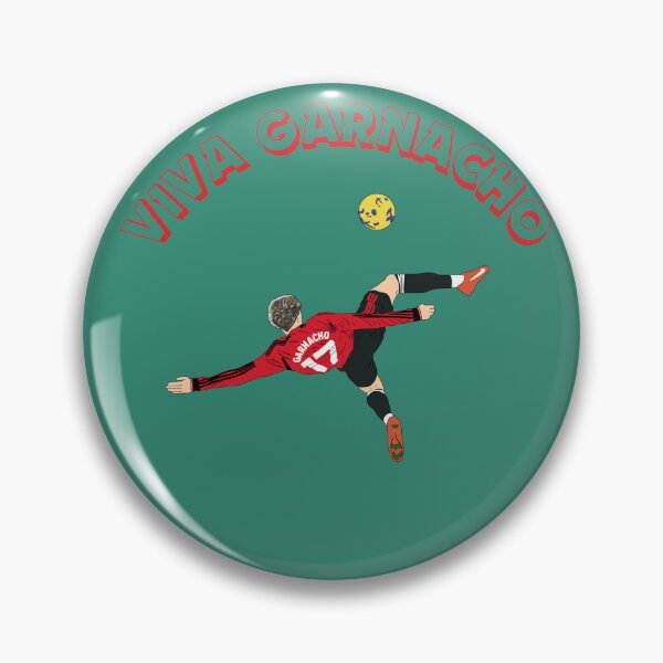 Item preview, Viva Garnacho Alejandro Garnacho Bicycle Kick Overhead Goal  designed and sold by Hevding.