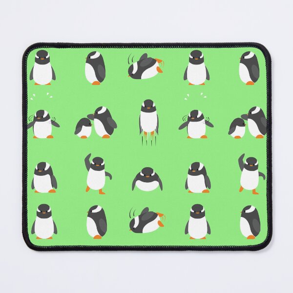 Item preview, Gentoo Penguin Cute Characters Dancing designed and sold by SUPERHERON.