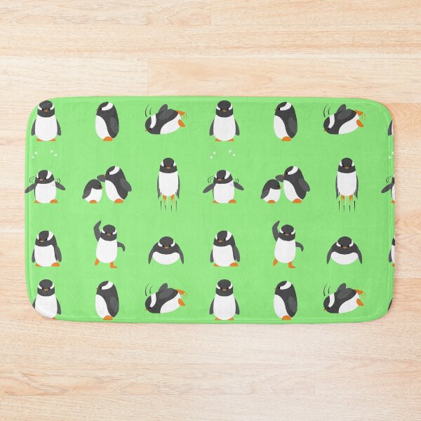 Item preview, Gentoo Penguin Cute Characters Dancing designed and sold by SUPERHERON.