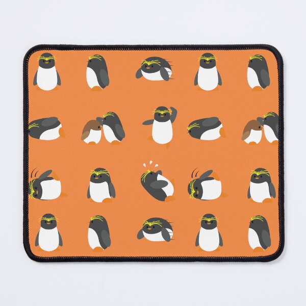 Item preview, Macaroni Penguin Cute Characters Dancing designed and sold by SUPERHERON.