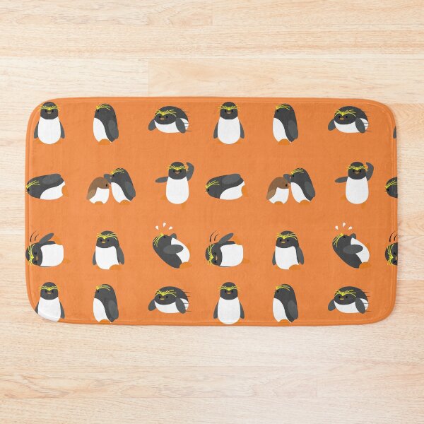 Item preview, Macaroni Penguin Cute Characters Dancing designed and sold by SUPERHERON.