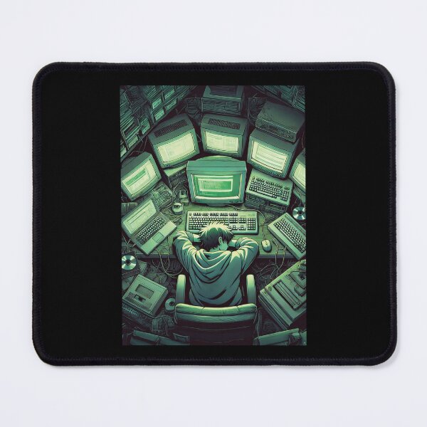Item preview, Anime Computer, Coder, Coding, Gaming Motivation designed and sold by chantastical.