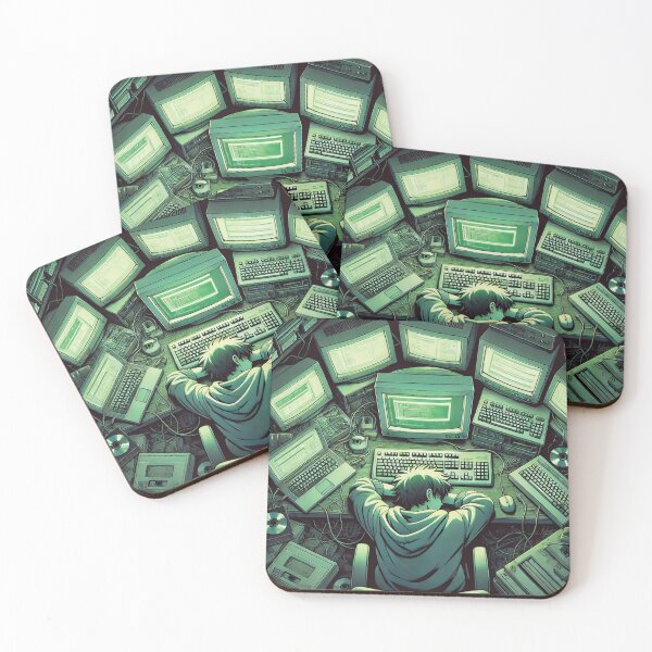 Item preview, Anime Computer, Coder, Coding, Gaming Motivation designed and sold by chantastical.
