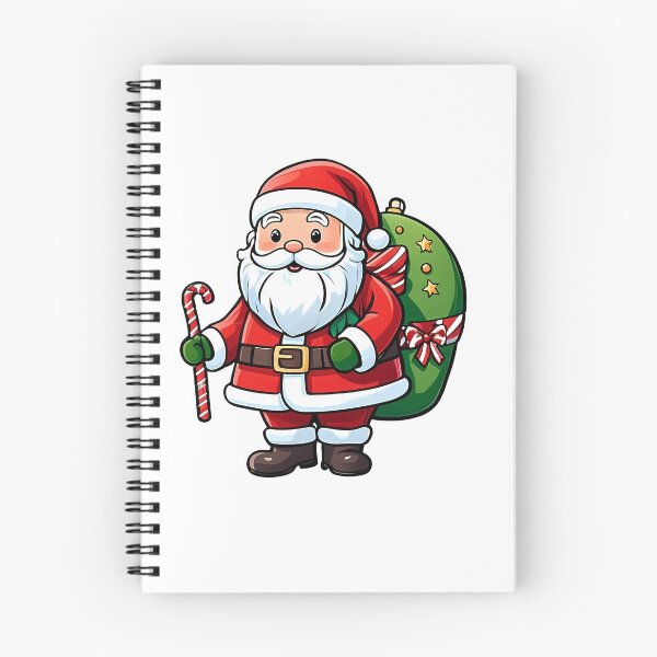 Item preview, Santa Claus carrying a bag full of gifts designed and sold by JumpLoe.