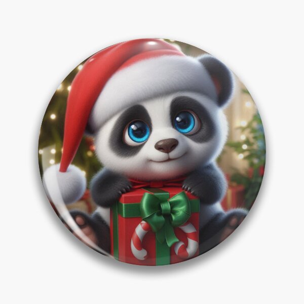 Item preview, Christmas Panda 1 designed and sold by PANDALOVEART.