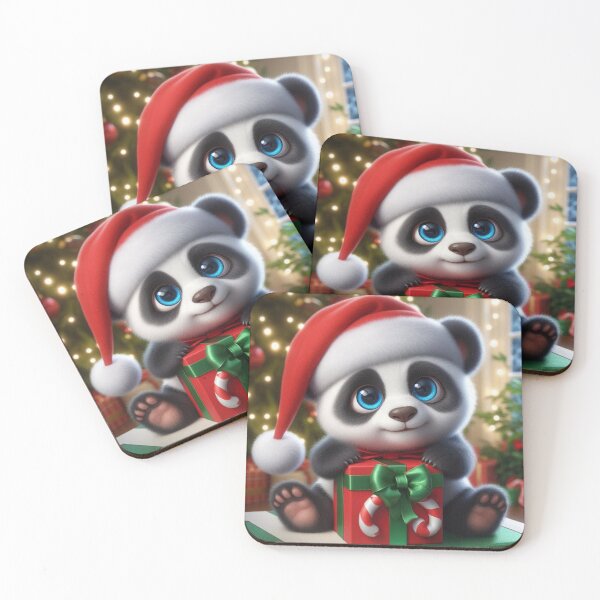 Item preview, Christmas Panda 1 designed and sold by PANDALOVEART.