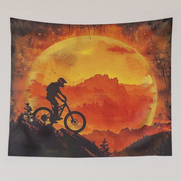 Item preview, Mountain Biking  designed and sold by Myra365Art.
