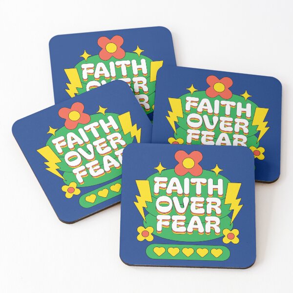Item preview, Faith Over Fear - Christian Quotes Bible Verse Jesus Christ designed and sold by Millusti.