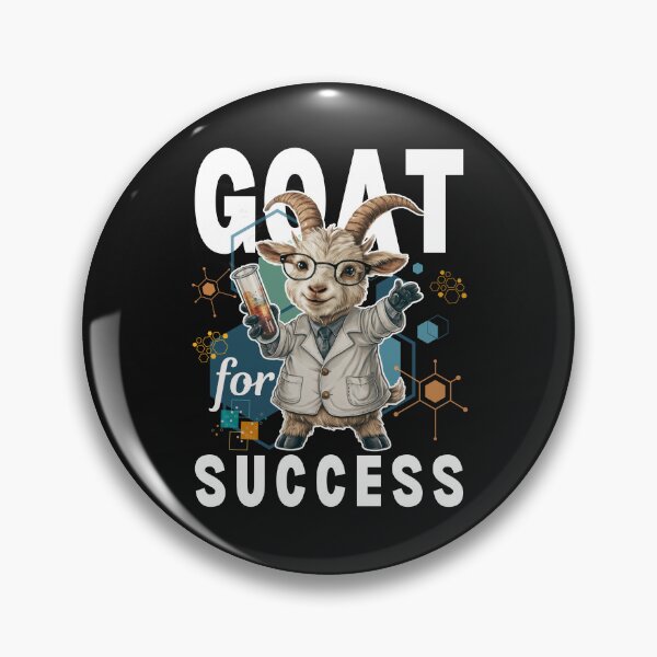 Item preview, Goat for Success - Motivational Science and Chemistry Goat designed and sold by Oz64.