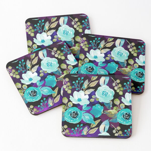 Item preview, Flower and leaves theme poster designed and sold by DucereCreations.