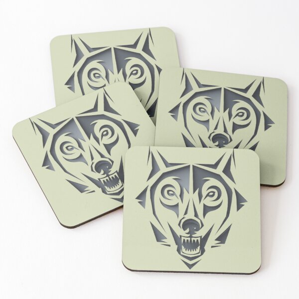 Item preview, "Geometric Wolf Spirit" designed and sold by M Khan.