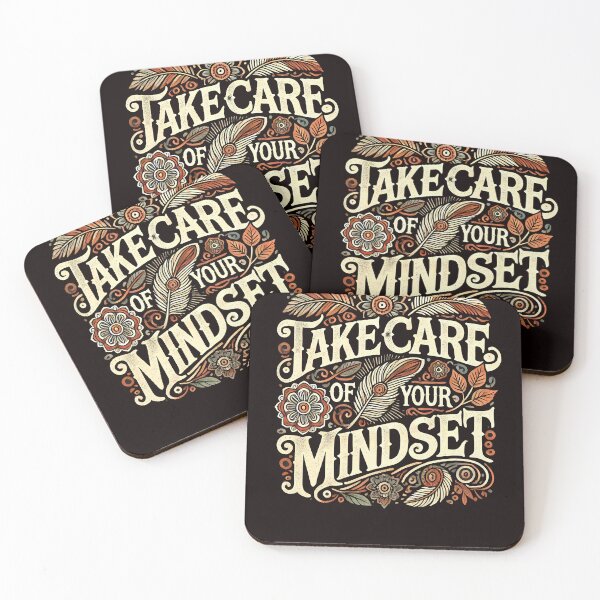 Item preview, Motivational Quote, Take Care of Your Mindset, Success  designed and sold by Logiamerch.