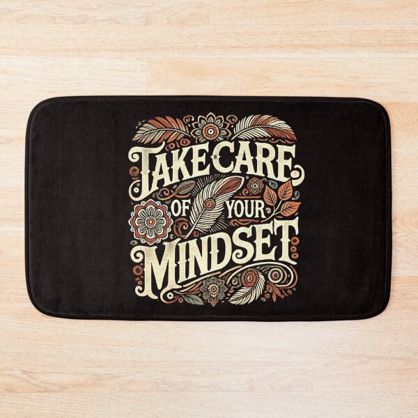Item preview, Motivational Quote, Take Care of Your Mindset, Success  designed and sold by Logiamerch.