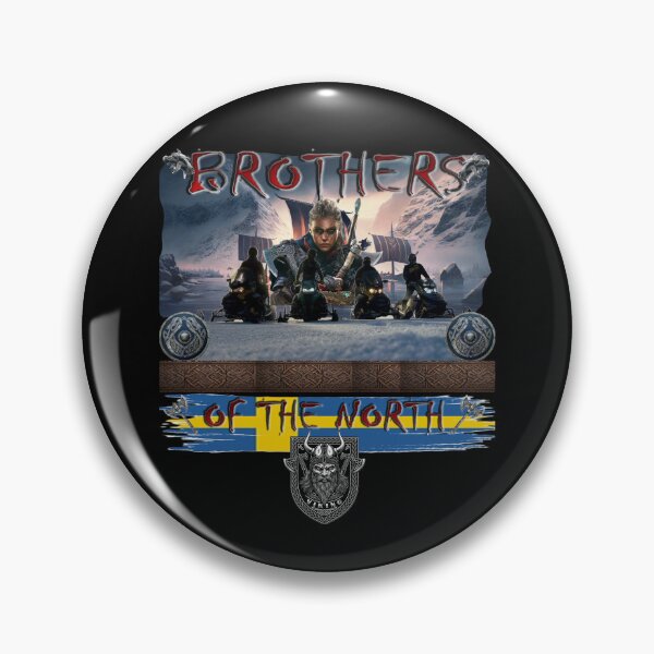 Item preview, BROTHERS OF THE NORTH / HOTTE IN SWEDEN...STAYING AWESOME designed and sold by MK-GRAPHICS2020.