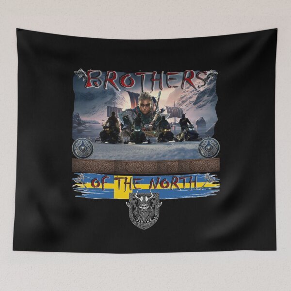 Item preview, BROTHERS OF THE NORTH / HOTTE IN SWEDEN...STAYING AWESOME designed and sold by MK-GRAPHICS2020.