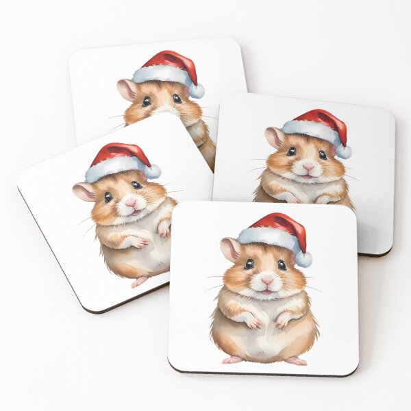 Item preview, Hamster Santahat designed and sold by HOMETOWN86.