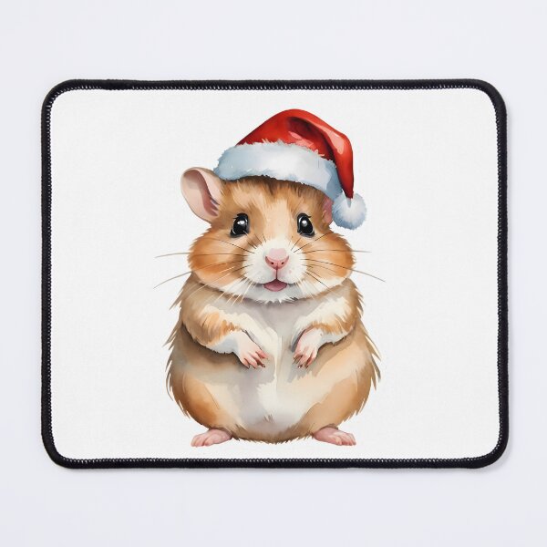 Item preview, Hamster Santahat designed and sold by HOMETOWN86.
