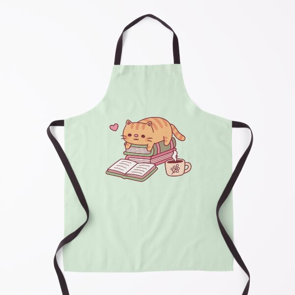 Item preview, Cute Ginger Cat Reading A Book designed and sold by rustydoodle.