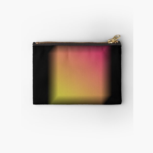 Item preview, Pink & yellow Abstract Art blur square designed and sold by Wowliful.