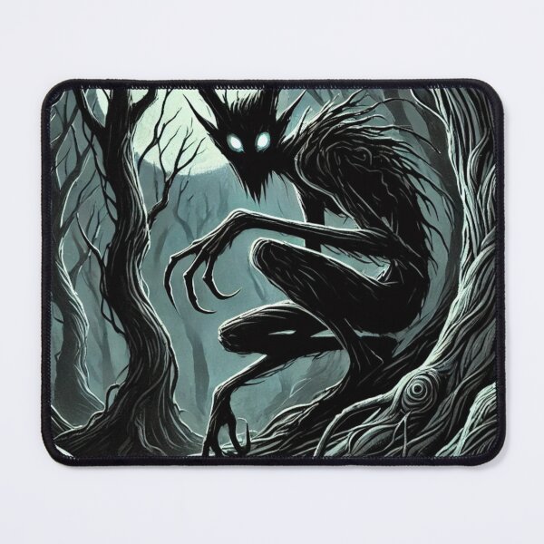 Item preview, Shadow Creature in Dark Forest: Eerie Nighttime designed and sold by maxthegrem.