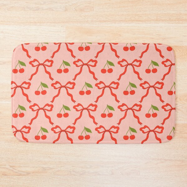 Item preview, pattern with cherries and bows designed and sold by burbura.
