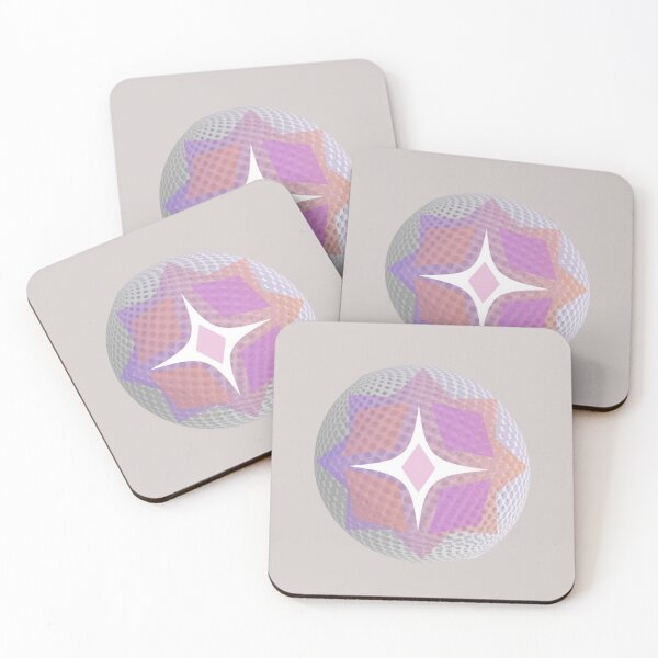 Item preview, 3D Polka Purple Grey Orange designed and sold by Art Shimmers.