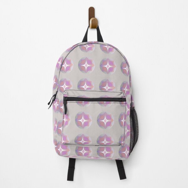 Item preview, 3D Polka Purple Grey Orange designed and sold by Art Shimmers.