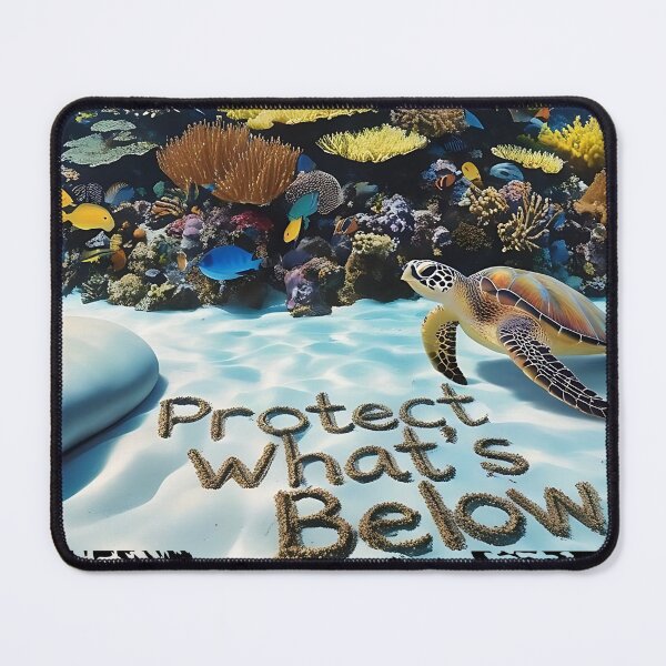 Item preview, PROTECT WHAT'S BELOW marine conservation save the oceans design designed and sold by Jt41.