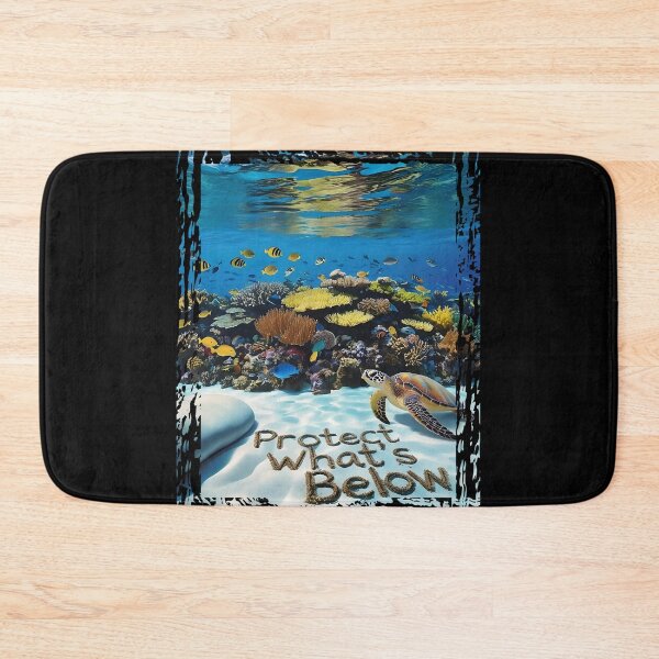 Item preview, PROTECT WHAT'S BELOW marine conservation save the oceans design designed and sold by Jt41.