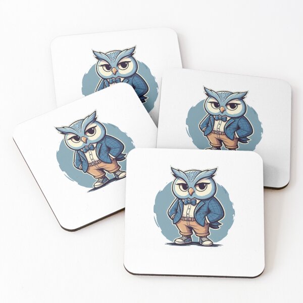Item preview, Dapper Owl designed and sold by Gentle40Winks.