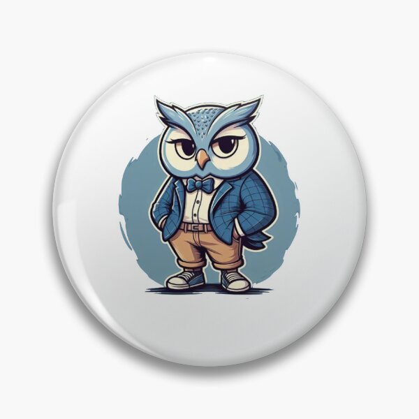 Item preview, Dapper Owl designed and sold by Gentle40Winks.