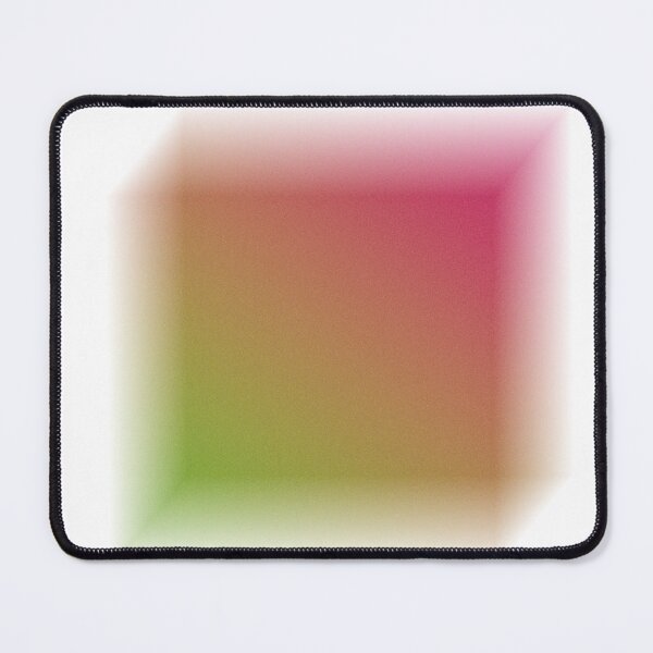 Item preview, Pink & lime Abstract Art blur square designed and sold by Wowliful.