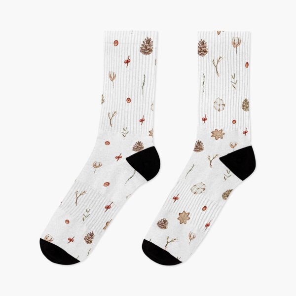 Item preview, Rustic Winter Botanical Pattern designed and sold by coshe.