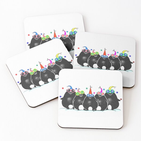 Item preview, Cute Christmas black bears  designed and sold by Shirley cute art .
