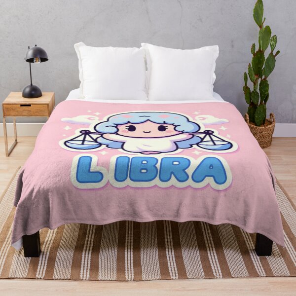 Item preview, Kawaii Cute The Scales Cartoon Libra Zodiac designed and sold by FaydeFlora.