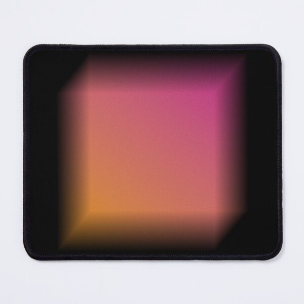 Item preview, Pink & orange Abstract Art blur square designed and sold by Wowliful.