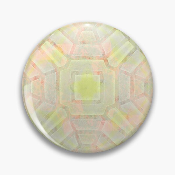 Item preview, Chinese Medallion V2 - Textured/LemonOrange designed and sold by Carina Parry Studios.