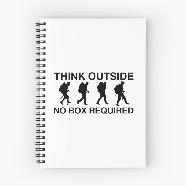 Item preview, Funny Camping Think Outside, No Box Required designed and sold by Luckyart5.
