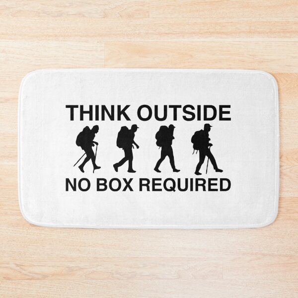 Item preview, Funny Camping Think Outside, No Box Required designed and sold by Luckyart5.