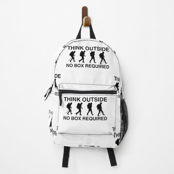 Item preview, Funny Camping Think Outside, No Box Required designed and sold by Luckyart5.