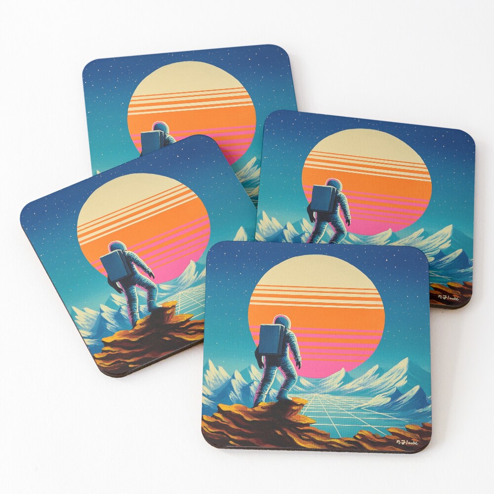 Item preview, Coasters (Set of 4) designed and sold by flooko.