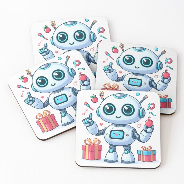 Item preview, Cute AI Robots designed and sold by nicnacc.