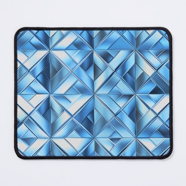 Item preview, Icy Blue And Silvery-White Trendy Pattern Design designed and sold by DEC02.