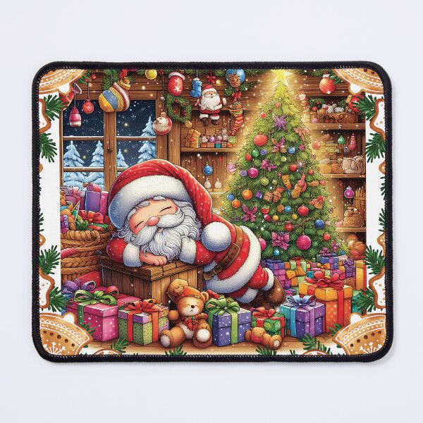 Item preview, Christmas Santa Needs A Nap D1 designed and sold by HappyHavenStu.