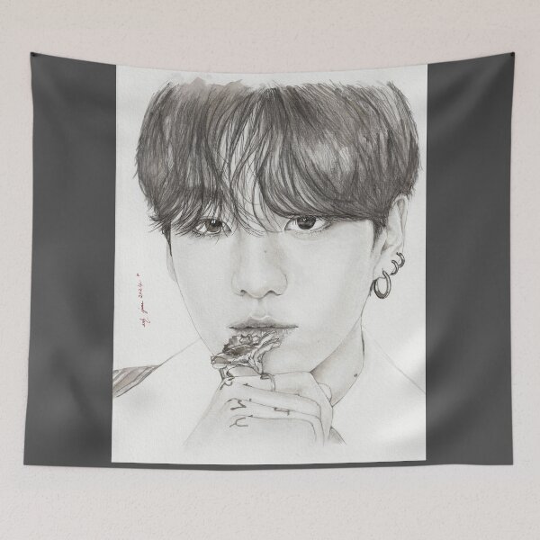 Item preview, MONOCHROME JUNGKOOK designed and sold by emopod.