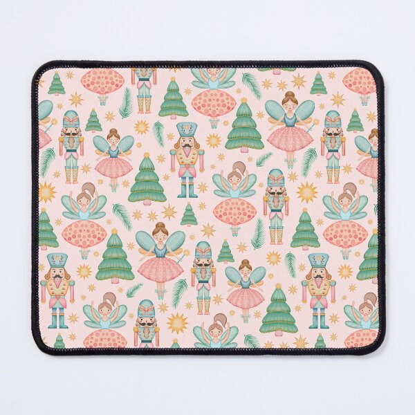 Item preview, Nutcracker Ballet and Fairies on Soft Pink designed and sold by Elisabeth Coelfen.