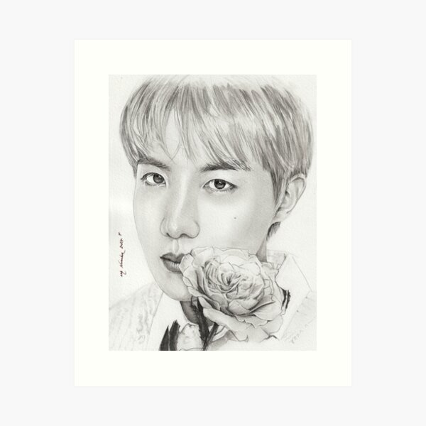 Item preview, MONOCHROME J-HOPE designed and sold by emopod.